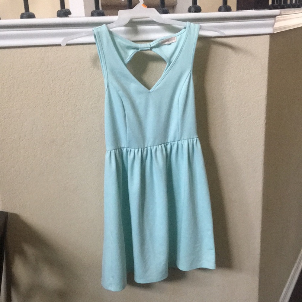 Light blue small dressy casual dress